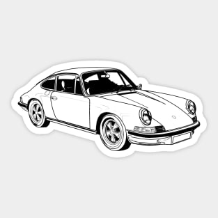 German Classic Cars Sticker